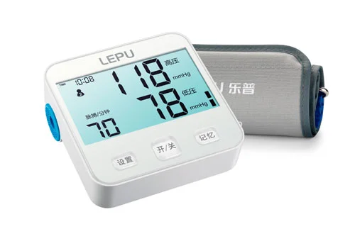 Lepu LBP70C自動上腕カフデジタル血圧BPモニター音声機能付き