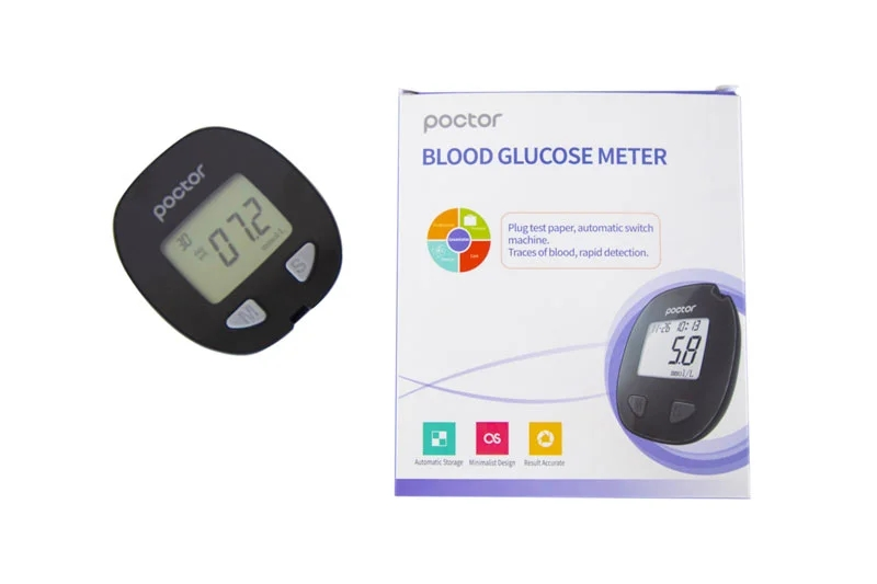 glucometer and strips
