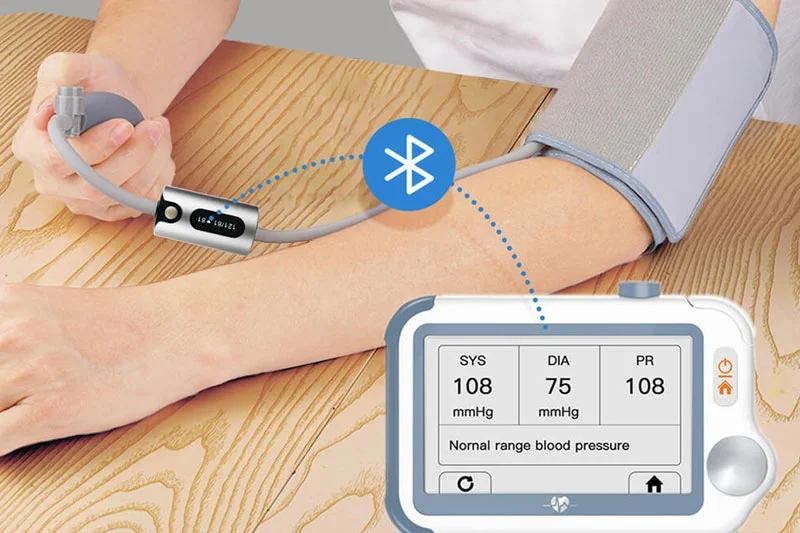 remote patient monitoring devices for blood pressure